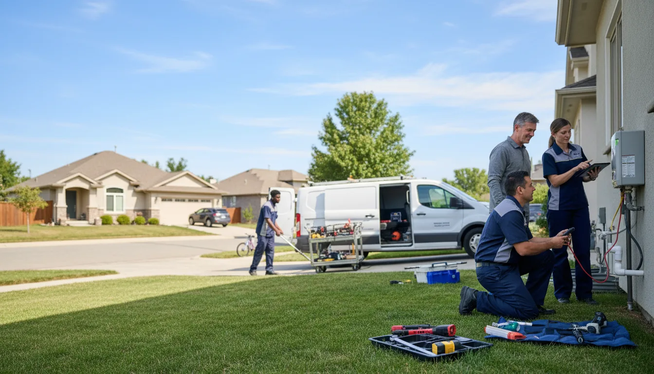 Tankless water heater service in Shiner, TX